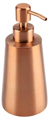 Produktbild von Seifenspender aus Edelstahl, 350 ml, roségold, für Flüssigseife und Shampoo, Küche, Bad, WC, nachfüllbar