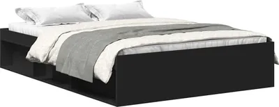 Obrázek produktu pro vidaXL Rám postele černý 150x200 cm