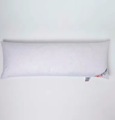 Produktbild von HOMESCAPES Seitenschläferkissen 40 x 145 cm – Entenfeder-Körperkissen mit Bezug
