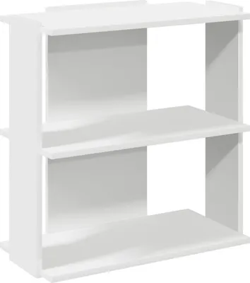 Immagine prodotto di vidaXL Libreria 3 ripiani Bianco 60x30x60 cm Materiale a base di legno