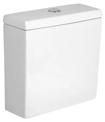Immagine prodotto di LEON Cassetta di scarico in Vetroceramica per WC combinato, bianco