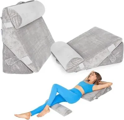Zdjęcie produktu dla Poduszka klinowa 3 w 1 składana ergonomiczna do spania czytania