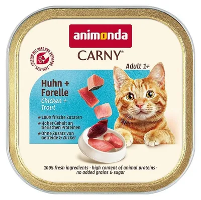 Immagine prodotto di Animonda 85gx32 Adult Huhn+Forelle Carny