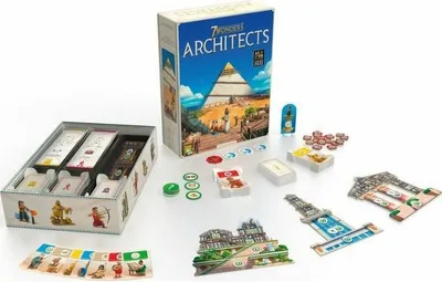 Produktbild von Tischspiel Asmodee 7 Wonders: Architects (FR)