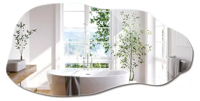 Obrázek produktu pro Nástěnné zrcadlo Premium Loft - 45 cm x 90 cm - moderní - závěsné - do koupelny - ložnice - předsíně