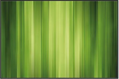 Produktbild von Wallario Wandbild Grün und schwarz gestreift - Abstraktes Streifenmuster, Größe: 61 x 91,50 cm, Poster mit schwarzem Aluminiumrahmen