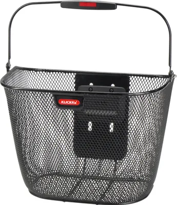 Immagine prodotto di Klickfix Uni Basket Plus VR cestino, a maglie strette, forma fortemente arrotondata, filo d'acciaio, nero, sfuso