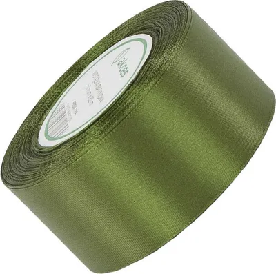 Zdjęcie produktu dla Wstążka satynowa zielona 50mm - 32mb