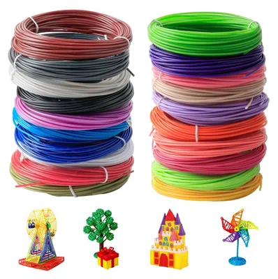 Image de Filament PLA pour stylo 3D, 1,75 mm, disponible en 20 couleurs