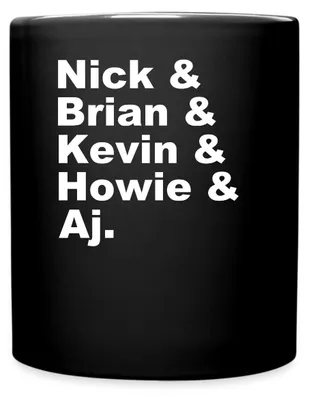 Produktbild von Spreadshirt Boyband Fanartikel 90er Tasse Einfarbig, One size, Schwarz