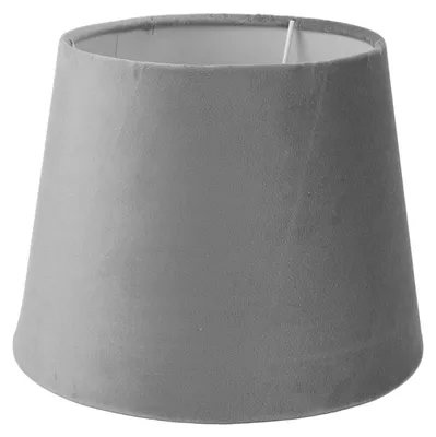Samt-Lampenschirm konisch, E14/E27, 16,5/21,5 cm, 16 cm hoch