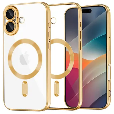 Obrázek produktu pro Techsuit – kryt Crystal MagSafe pro iPhone 17 – zlatý