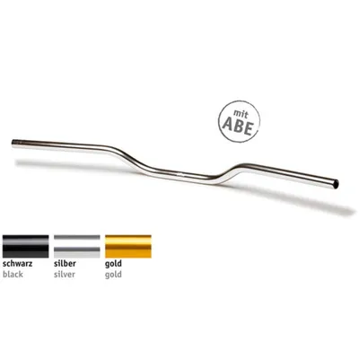 Zdjęcie produktu dla Kierownica aluminiowa LSL A04, czarna