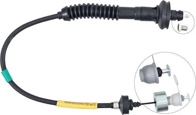 Produktbild von A.B.S. K27500 Kupplungsseil Seilzug passend für PEUGEOT 206 Schrägheck (2A/C)