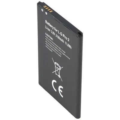 Productafbeelding van Batterij geschikt voor LG G Pro 2, OPTIMUS G PRO 2, F350S, F350L, F350K, F350, D838, D837, BL-47TH, EAC62298601, Li-Ion, 3.8V, 3100mAh, 11.8Wh