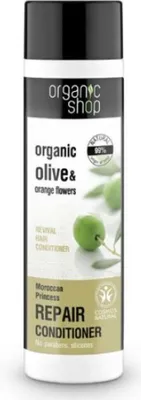 Produktbild von Organischer Revitalisierer Haarspülung mit Oliven- und Orangenblütenextrakt, 280 ml
