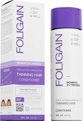 Zdjęcie produktu dla Foligain 2% Trioxidil dla przerzedzających się włosów Odżywka dla kobiet 236ml 8oz