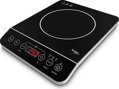 Zdjęcie produktu dla VIGAN Mammoth IV1Z, Czarny, Blat, Płyta indukcyjna strefowa, Szkło ceramiczne, 1 stref(y), 1 stref(y)
