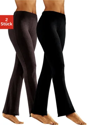 Produktbild von VIVANCE ACTIVE Jazzpants 1x schwarz, 1x braun Größe 40/42