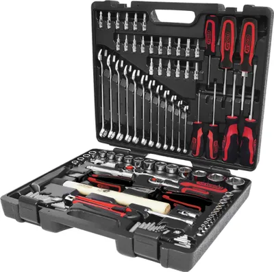 Produktbild von KS Tools 1/4 +1/2  CHROMEplus Universal-Werkzeug-Satz, 97-tlg