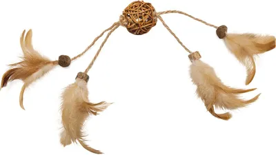 Produktbild von Katzenspielzeug beeztees Catnip Matatabi Ball mit Katzenminze ca. 41 x 4,5 x 4,5 cm