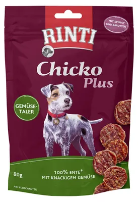 Immagine prodotto di Rinti Chicko Plus Medaglioni alle verdure con anatra 12 x 80 g