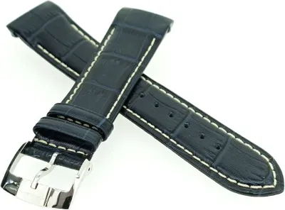 Produktbild von Candino > Uhrenarmband Leder blau Krokooptik > C4387 | C4387/1