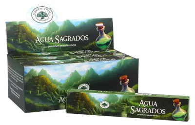 Produktbild von Räucherstäbchen Green Tree "Agua Sagrados" 15gr.