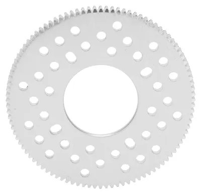 Immagine prodotto di Ingranaggio cilindrico, 100 denti, alluminio, cilindrico, mod. 0,8, foro centrale 32 mm, utensili hardware 4302-0032-0100