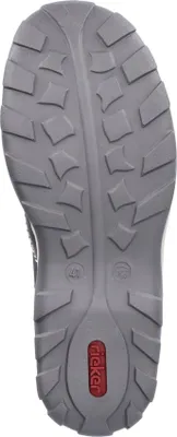 Produktbild von Rieker Herren Slipper Gummizug Halbschuh 08065, Größe:43 EU, Farbe:Grau