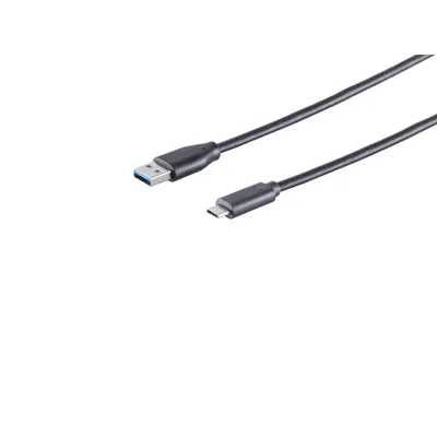 Produktbild von USB Kabel, 3.1 C-Stecker - 3.0 A-Stecker, 0,5m