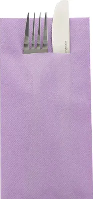 Produktbild von Sovie HORECA Besteckserviette Lila aus Linclass® Airlaid 40 x 40 cm, 1/8 Falz, 75 Stück