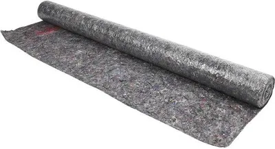 Produktbild von Malervorhang aus Kunststoff, 1 x 10 m, schwarz