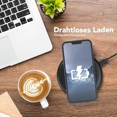Produktbild von EAZY CASE - TPU Hülle für Apple iPhone 13 Pro Max, TPU Case stoßfeste Handyhülle, weiches Cover mit Kameraschutz, Silikonhülle in Dunkelblau