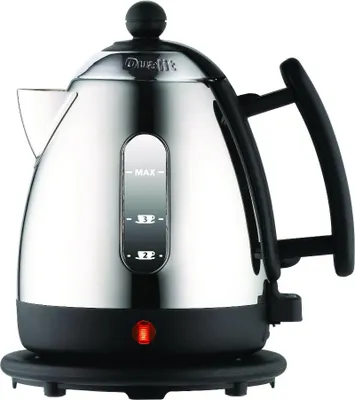 Produktbild von Dualit DA7222 Schnurloser Wasserkocher, Edelstahlgehäuse, 1,0 l Füllmenge, 2000 Watt, 360° Sockel, Kalkfilter