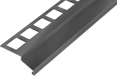 Obrázek produktu pro BP3 balkonová lišta ACARA, hliník lakovaný antracit, 48 mm, 2 m