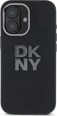 Obrázek produktu pro Etui Dkny Liquid Silicone Metal Logo Na Iphone 16 - Czarne