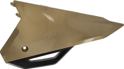 Productafbeelding van ACERBIS, gouden/zwarte zijnummerplaat, boven/onder, voor HONDA