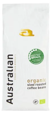 Produktbild von Australian Espresso Bohnen Brasil 1000g – Hochwertige Kaffeebohnen für intensiven Espresso-Geschmack
