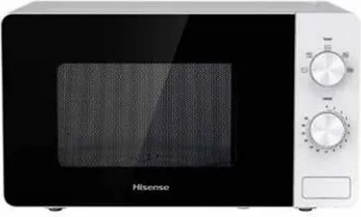 Produktbild von Hisense H20MOWP1 Mikrowelle mit flacher Oberfläche, nur 20 l, 700 W, weiß