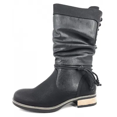 Produktbild von Rieker Mombasa Damenschuhe Stiefel Reißverschluss Schwarz Freizeit, Schuhgröße:42 EU