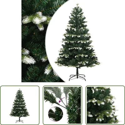 Obrázek produktu pro The Living Store Umělý vánoční stromek skládací zasněžený 150 cm