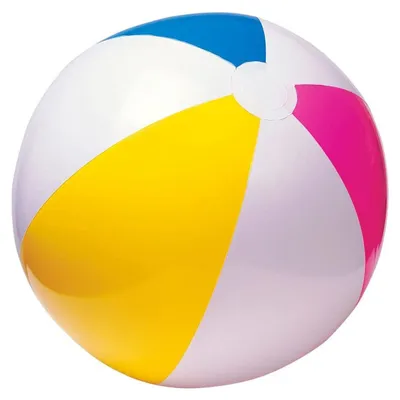 Produktbild von INTEX 59030NP - Wasserball - Glossy (Ø 61cm) Ball Strandball aufblasbar Poolball