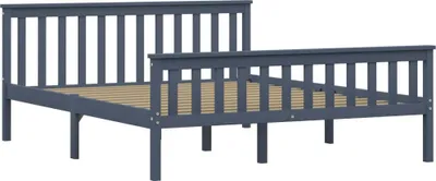 Obrázok produktu pre vidaXL Posteľ z masívu sivá borovica 160x200 cm