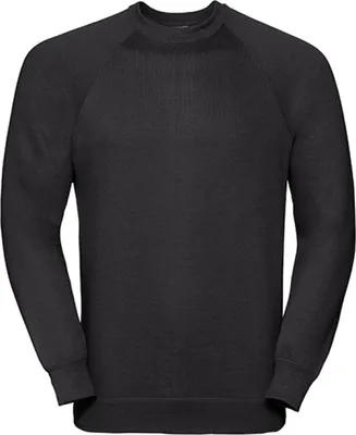 Produktbild von Russell R-762M-0 | Raglan-Sweatshirt / Pullover - Farbe: Black - Größe: XXL