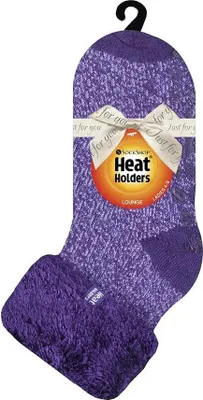 Produktbild von Damensocken Heat Holders Lounge Abpurple - 37-42