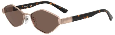 Immagine prodotto di Occhiali da sole Moschino Love, modello MOL101/S, color oro rame, taglia 57, da donna, in metallo