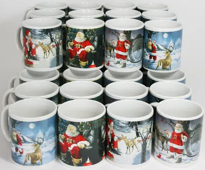 Produktbild von 36 x Weihnachtstassen - Glühweintassen
