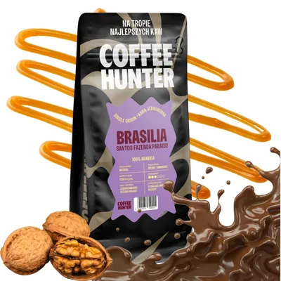 Obrázok produktu pre Brasilia Santos Fazenda Paraiso 1000g kávové zrná