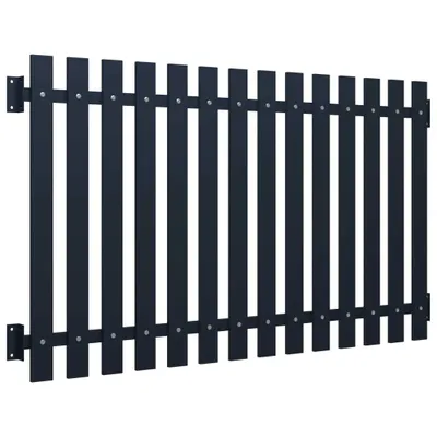 Obrázek produktu pro vidaXL Plotový prvek antracit 178 x 100 cm Práškově lakovaná ocel